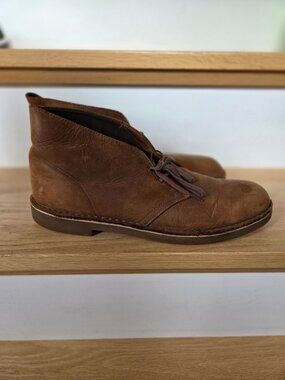 Mens Clarke Chukka boots